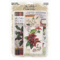 Christmas Pocket Cards (UK ONLY) Idea-Ology 55 Pack (TH94190)
