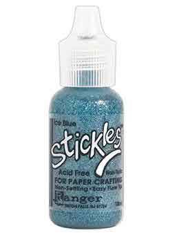 Ice Blue Stickles Glitter Glue Ranger 18ml *GB ONLY* (SGG38450)