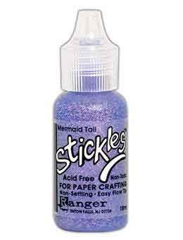 Mermaid Tail Stickles Glitter Glue Ranger 18ml *GB ONLY* (SGG65715)