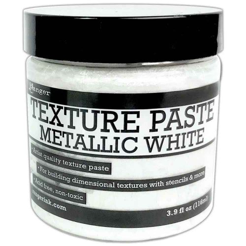 Metallic White Ranger Texture Paste *GB ONLY* 116ml (INK76919)