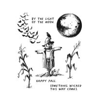 The scarecrow Tim Holtz Cling Stamps 7 inch by 8.5 inch (CMS451)