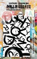 Alphas and Digits No. 440 Aall and Create A7 sized stamp by Bipasha BK (AAL00440)