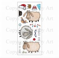 CS110D Hobby Art Stamps - Baa-Humbug 