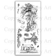 Country Gate Hobby Art Clear Stamp Set