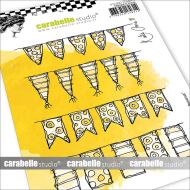 Bunting Bonanza by Kate Crane and Carabelle Studio Cling Stamp A6 (SA60607)