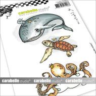 Gardiennes des oceans A6 Cling Rubber Stamp (SA60661) by Mistrahl for Carabelle Studio