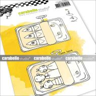 Sardines by Kate Crane for Carabelle Studio (SA60588) Cling Stamp A6