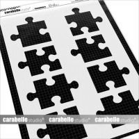 Artist Trading Puzzle by Alexi for Carabelle Studio - Stencil A4 (TE40118)