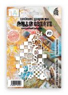 Checkered Figures Aall and Create Mixed Media Die 22 (AALD022)