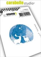 Christmas Sky (SMI0218) Cling Stamp Small - Carabelle Studio