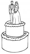 Crafty Stamps - Wedding Cake - WD153EI