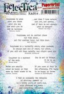 The Happiness Edition Alison Bomber Stamp Set (EAB14) for PaperArtsy