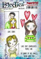 Clare Lloyd PaperArtsy A5 Cling Rubber Stamp Set 05 - ECL05