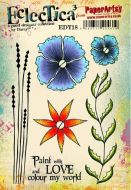 PaperArtsy Darcy EDY18 A5 Rubber Stamps