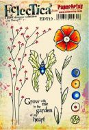 PaperArtsy Darcy EDY19 A5 Rubber Stamps