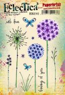 PaperArtsy Kay Carley EKC02 A5 Rubber Stamps