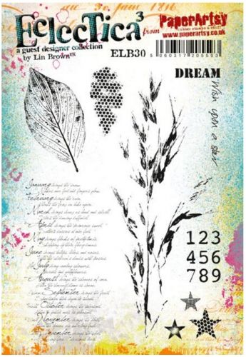 Eclectica Lin Brown 30 A5 Stamp Set (ELB30) PaperArtsy