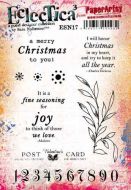 Sara Naumann PaperArtsy A5 Cling Rubber Stamp Set 17 - ESN17