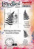 Eclectica Sara Naumann ESN37 PaperArtsy A5 Cling stamp set
