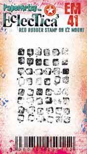 Eclectica Seth Apter mini EM41 PaperArtsy stamp