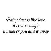 Fairy dust is like love Lavinia Stamps (LAV024)
