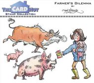 Farmer's Dilemma a6 clear stamp set from Card Hut