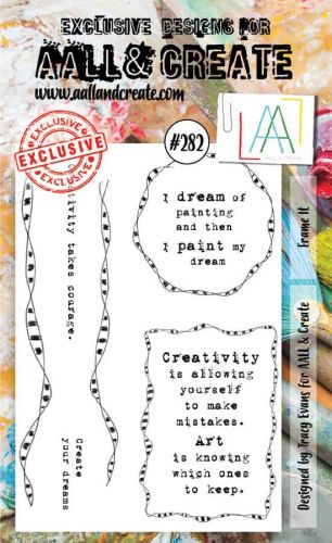 No. 282 Frame It Aall and Create A6 Stamp