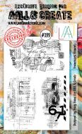 Framework Elements No. 399 Aall and Create A6 sized stamp by Tracy Evans (AAL00399)