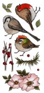 CS118D Hobby Art Stamps - Garden Birds