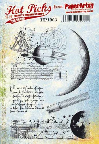 Hot Picks HP1903 PaperArtsy A5 Cling stamp set