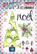 Jo Firth Young 108 (JOFY108) PaperArtsy A5 sized Cling Rubber Stamp Set