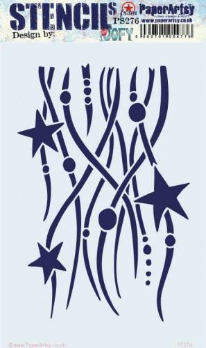 Jo Firth Young 276 (PS276) PaperArtsy Large Stencil