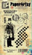 Man of Numbers Plate 2 (MON2EZ) Ink and the Dog PaperArtsy Collections Vintage Stamps