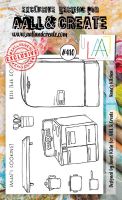 Nanas Kitchen No. 410 Aall and Create A6 sized stamp by Janet Klein (AAL00410)