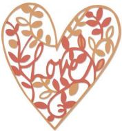 Natural Love - Sizzix Thinlets Die - Emily Atherton - 661377