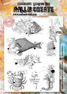 Ocean Wonders No. 386 Aall and Create A4 sized stamp by Bipasha BK (AAL00386)