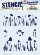 Kay Carley PaperArtsy Stencil (PS179)