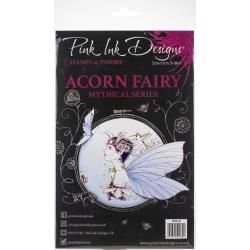 Pink Ink Design A5 Clear Stamp Set - Acorn Fairy
