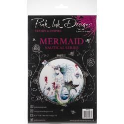 Pink Ink Design A5 Clear Stamp Set - Mermaid