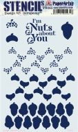 Scrapcosy 265 Large sized Stencil (PS265) for PaperArtsy