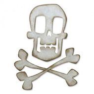 Sizzix Bigz Skull and Crossbones by Tim Holtz - UK ONLY