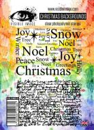 Christmas Backgrounds Visible Image A6 stamp set (VIS-CWB-01)