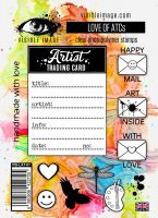 Love of ATCs Stamp Set (VIS-LAT-01) by Visible Image