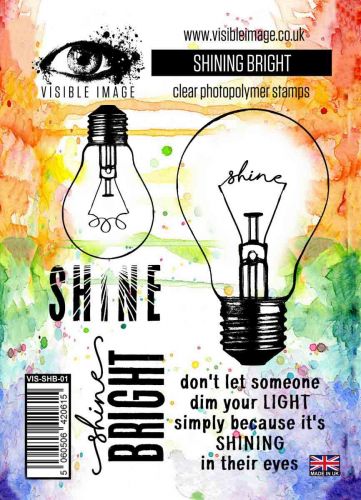 Shining Bright stamp set lightbulb
