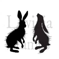 Woodland Hares Lavinia Stamps (LAV409)
