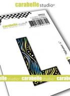 Alphabet Stamp Carabelle Studio Letter L Cling White Rubber 5cm (SMI0254)