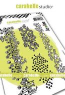 Carabelle Studio - Cling Stamp A6 - Zolitins friezes by Azoline (SA60486)
