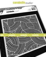 Carabelle Studio - Stencil square 6 inch - Rope - Cordage (TECA60003)