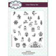 Advent Calendar Clear Stamp & Die Set - Creative Expressions - CEC878 - UK ONLY