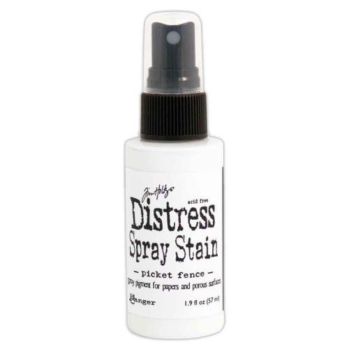 *UK ONLY* Distress Spray Stain Picket Fence (TSS42402)